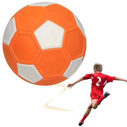 DGUSO 20cm Curve Ball Curveball Curve Ball Fussball kickerbälle kickerball kurvenball fußball Kleiner Sportball Eva Gummi Soccer, für 5–15 Jährige