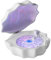 Zqkimzi Shell Speaker, Shower Speaker, Ambient Light Speaker, Wave Music Player, Mood Lamp Speaker, Night Light Speaker, Ambient Light Music Player with Adjustable Mood Lighting and Sound