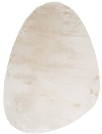 Hochflor Teppich - Comfy Supreme Pebble Creme - 200x290 cm | Einfarbig - Modern, Skandinavisch, Retro - Wohnzimmer, Kinderzimmer, Schlafzimmer, Flur, Babyzimmer - Fellteppich