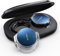 On Ear Headphones Bluetooth 5.4, Noise Cancelling Open Ear Headphones Wireless, Water-Drop Shaped Clip On Sport Headset Bluetooth with 4 Microphone, Comfort Fit Earphones with Long Battery Life