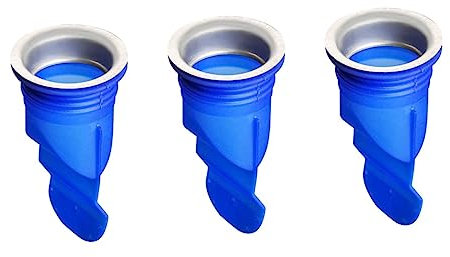 Veemoon Geruchsverschluss Dusche Bodenablauf, Bodenablauf-RüCkflussverhinderer Mit Silikonkern Abfluss Geruchsstopp Bodenablaufkern – Ideal FüR Zuhause Und Hotels – 3er Set
