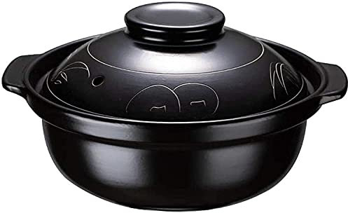 SUNMME Ceramic Casserole Pot Dish With Lid Multifunction Cookware Ceramics Traditional Round Soup Kitchenware Cooking