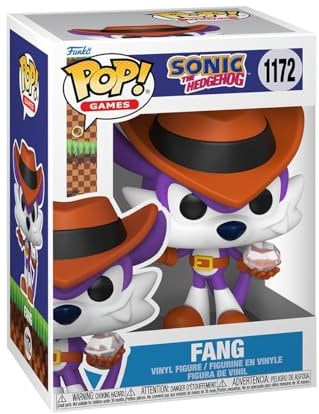 Funko POP! Games: Sonic the Hedgehog - Fang the Hunter | Offizieller Fanartikel und Merch - Vinyl Sammelfigur als Regal Deko - Geschenkidee zum Geburtstag für Fans und Sammler