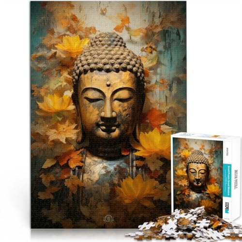 Rätsel Buddha-Kunst 2000-Teile-Puzzle für Erwachsene 70x100cm Jedes Stück ist einzigartig – Anspruchsvolles Familienspiel für ab 14 Jahren