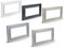 Gresinex - Marco Embellecedor Universal para Microondas 60x40 cm – Montaje en Mueble de Cocina con Kit Incluido – Resistente al Calor – Fácil Instalación (Negro)