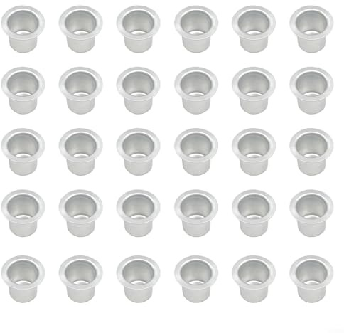 SiSinkal Gestalten Sie Ihre eigenen Kerzen-Displays mit Metalleinsätzen, 30 Stück/50 Stück Optionen (30 Stück)