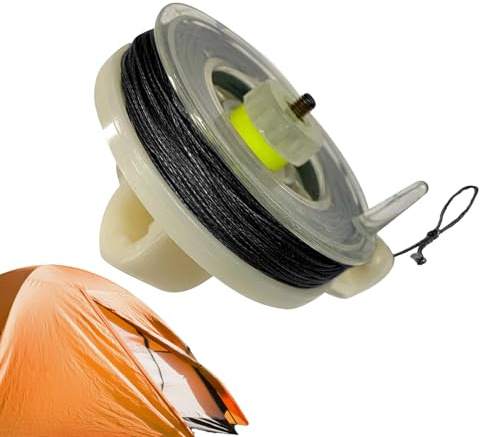 Jubilofex Alarm Wire,25m Reusable Trap | Early Warning Security | for Camping Home Entrance Perimeter Fence Wildlife Gate Patio Property Access