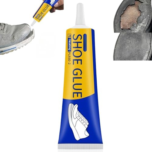 60ML Super Strong Waterproof Sh/oe Glue,Leather Glue & Rubber Glu/e for Repair,Transparent Fast-Drying Adhesive for Shoes,Heavy Duty Gl/ue for Shoes for DIY Use,Extra Strong Formula Sho/e Gl/ue