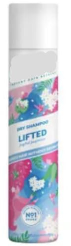 Lifted Dry Shampoo 280ml, Confident Jasmine - Volume Boost