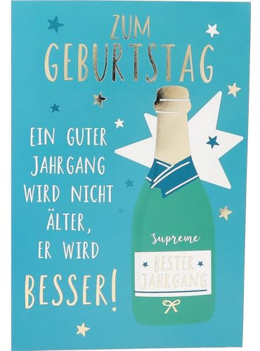 Depesche 11793-044 Jump outs - Grußkarte mit Musik, witzige Geburtstags-Karte mit farbenfrohem Motiv, passendem Spruch und Innentext