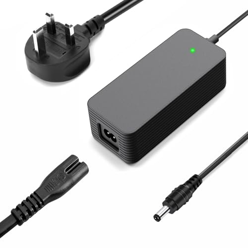 54V Power Supply Adapter for Ubiquiti UniFi Switch Lite 8 PoE USW-LITE-8-POE-UK Network Ultra 60W USW-Ultra-60W Cloud Gateway Fiber UCG-Fiber (30W) Compact 8-Port Layer 2 54VDC 1.1A 59.4W Charger Cord