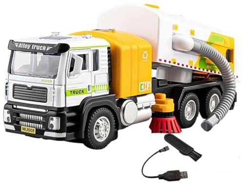 PLCPDM Portable Sweeper Car Toy Easy Travel Outdoor Indoor Play Auto Fun Auto Vacuum for Kids Hands on Toy