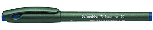 Schneider Schreibgeräte Faserschreiber Topwriter 157, 0,8 mm, blau