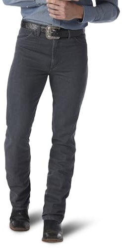 Wrangler - 0936 Jeans Slim Fit Taglio Cowboy, Slim Uomo