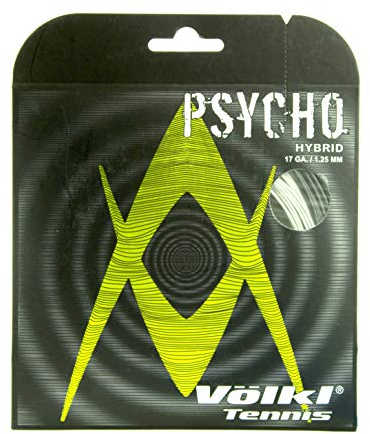 Volkl Psycho Hybrid-Tennissaite, 12 m, Stärke 1,25 mm