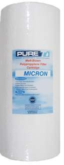 PureT (BVB0987001) 10 x4,5 Filtri a sedimento in polipropilene filato, 1 micron