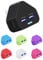 AMG- Dual 2AMP/2000mAh Rapid Double Speed Universal USB Charger With Smart IC UK Plug For iPhone/iPad/iPod/Samsung/HTC/HUAWEI/XIAOMI/Windows Phone/Tablet & USB Socket Devices Black
