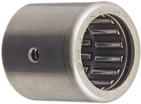 INA HK1522 Nadellager, Käfig-Ziehbecher, Außenring und Rolle, Stahlkäfig, offenes Ende, metrisch, 15 mm ID, 21 mm OD, 22 mm Breite, 16000 U/min maximale Drehgeschwindigkeit