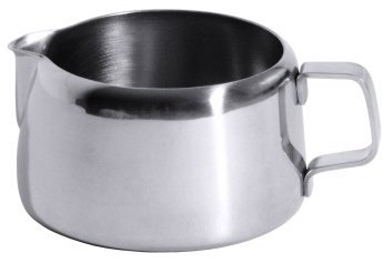 1x Sahnegießer 0,25l aus Edelstahl 18/10 Sahnekännchen, Milchkännchen