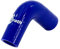 Bonrath Durite Silicone coudée 90 degré - Longueur: 50mm - Ø11mm, Blue