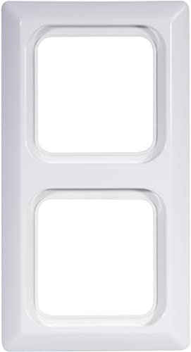 OPUS-KANTO Rahmen 2-fach Alpinweiß Klarer, Moderner Look Mit Kleinen Eckradien Glänzend PVC-frei Artikelnummer 560.702.27