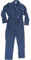 Men's Luxury Heavyweight Blue Castle Zip Front Boiler Suit - Work Overalls (42 Chest, Navy Blue)