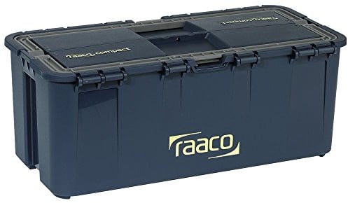 RAACO 136563 Werkzeugkoffer Compact 15, dunkelblau (B x H x T) 426 x 170 x 215 mm