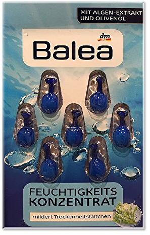 Balea Feuchtigkeits Konzentrat mildert Trockenheitsfältchen (7St)