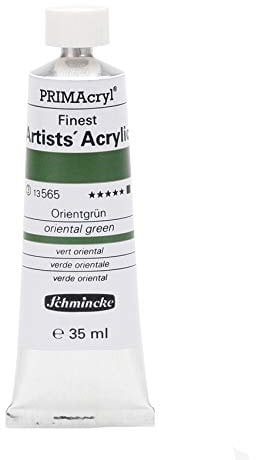 Schmincke – PRIMAcryl® - feinste Künstler-Acrylfarben, Orientgrün - 35 ml