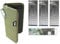 Oakwood Carp Fishing Rig Wallet/Board And 20 Pins + 18 Hair Rigs + 4 Piece Needle Set