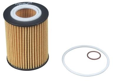 PURFLUX Ölfilter Motorölfilter Filtereinsatz L972 Kompatibel mit BMW 1 Schrägheck F20 3 Touring F31 3 Limousine F30, F80 1 Schrägheck F21, INFINITI Q50 Limousine