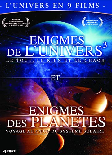 Coffret l'univers en 9 films : énigmes de l'univers ; énigmes des planètes [FR Import]