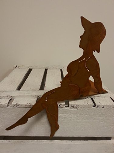 Edelrost Badenixe Paula Kantenhocker, Rost, 34 cm