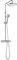 Roca A5A9780C00 Colección Even Round - Columna de ducha termostática, Cromado