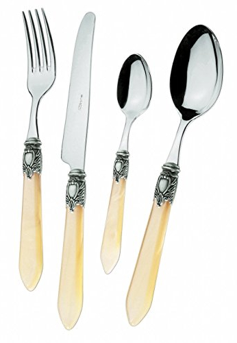 Casa Bugatti OXBAM-S3266 Besteckset Oxford Ivory, 50-teilig