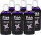 Fan Silberweiß Effektspülmittel das Original | Effektspülung 100 ml | Anti-Gelbstich (6 Stück)