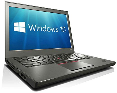 Lenovo Thinkpad X250 12.5in Ultrabook Base I5-5300U 8Gb 480 GB Ssd de Windows 10 Professionnel 64 Bits (renouvelé)