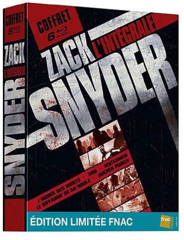 Coffret Zack Snyder - Coffret Blu-Ray - 5 Films - Edition Limitée - Blu Ray