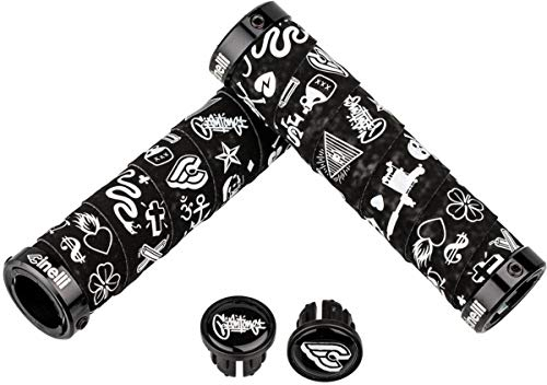 Cinelli Mike Giant Art Bar Tape Griffe, Schwarz