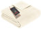 Ibena Porto xxl Decke 220x240 cm – Baumwollmischung weich, warm & waschbar, Tagesdecke weiß einfarbig
