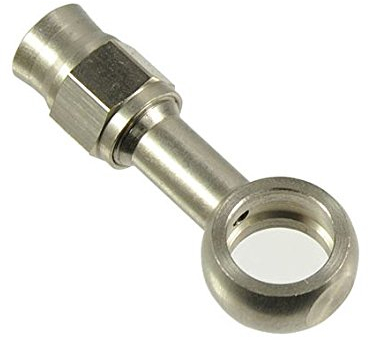 Autobahn88 Banjo-Öse für Bremsen aus Edelstahl – gerade D = 11,2 mm L = 42 mm bis AN3