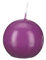 Kugelkerzen Pflaume 5 cm, 16 Stück
