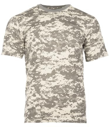 Mil-Tec Tarn T-Shirt Herren • Camouflage T-Shirt aus Baumwolle • Bequemes Kurzarm Army Shirt für Outdoor, Sport oder Freizeit • Bundeswehr Flecktarn-Shirt