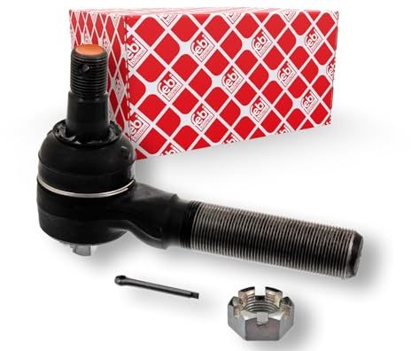 febi bilstein 43200 Spurstangenendstück mit Kronenmutter und Splint, 1 Stück