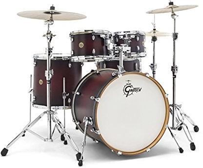 Gretsch Drums Drum Set Satin Deep Cherry Burst (CM1-E825-SDCB)