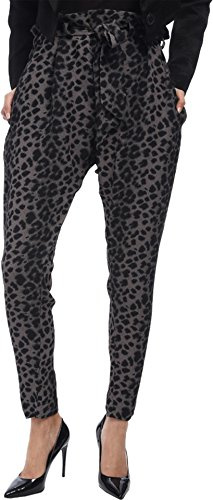 Vivienne Westwood Women's Kung Fu Pant Grey/Black Leopard 38 (US 2) X 28