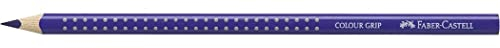 FABER-CASTELL 112437 - Buntstift 2001, Colour Grip, mauve, 1 Stück