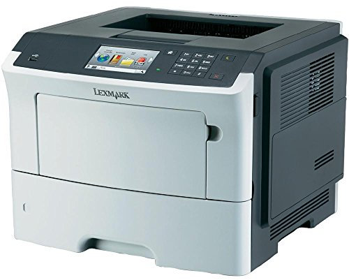 Lexmark MS610DE Farblaserdrucker (1200 DPI, USB 2.0) Graphit/weiß
