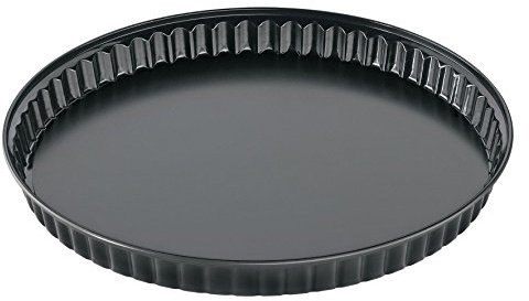 KÜCHENPROFI Quicheform BAKE ONE 28 cm, Antihaftbeschichtung, Hebeboden | Backform, sauerteigbeständig, hitzebeständig bis 230 °C, gleichmäßige Wärmeverteilung, Antihaftbeschichtung, 28×3 cm