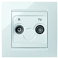 SIMONBRICO Simon Brico - Toma Television Intermedia Blanco F1590487030
